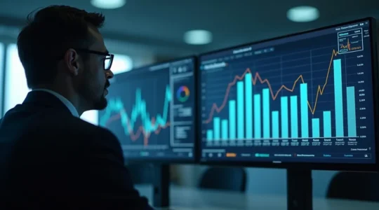 Concept visuel représentant l'évolution des KPIs marketing vers une mesure authentique de la performance business