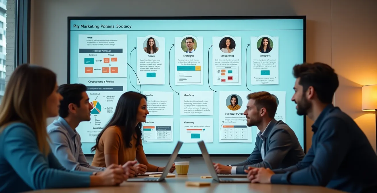Création d'un persona client idéal avec analyse comportementale et démographique